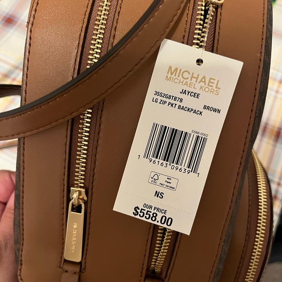 Brand New Michael Kors Backpack - Picture 2 of 2